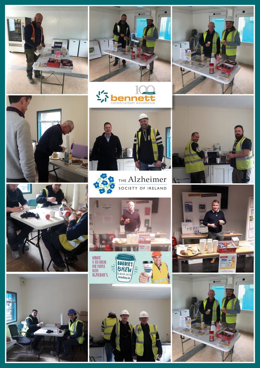 Builders Brew for The Alzheimer's Society of Ireland