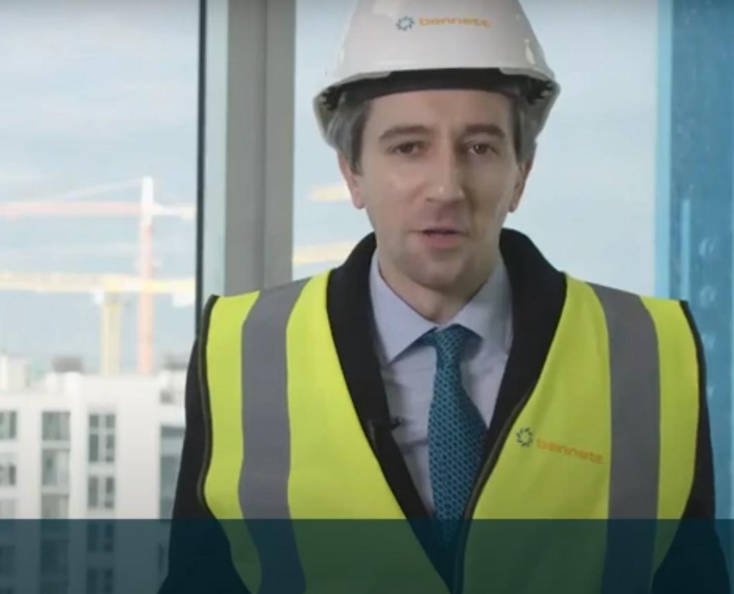 Minister Simon Harris announces the winners of the 2020 Generation Apprenticeship Employer of the Year Awards at the Exo Building